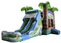 Tropical Jungle Bounce & Slide Adventure