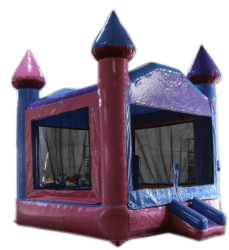 Royal Pink Castle Bounce House